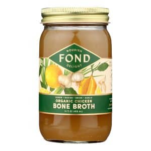 Fond Bone Broth - Bone Broth Organic Chicken - Case Of 4-14 Fz