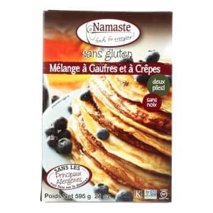 Namaste Foods Gluten Free Waffle & Pancake - Mix - Case Of 6 - 21 Oz.