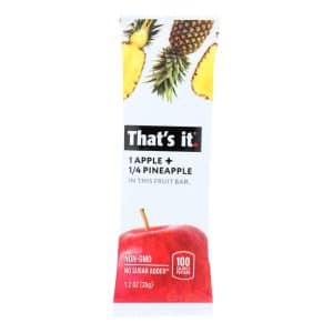 That's It Fruit Bar - Apple & Pinapple - Case Of 12 - 1.2 Oz