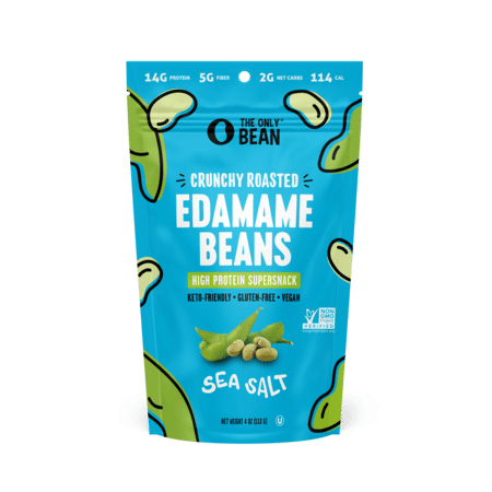 Crunchy Roasted Edamame Bean Sea Salt