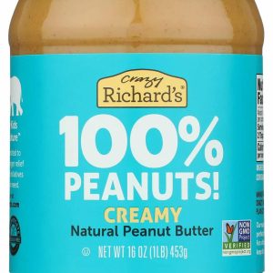 Crazy Richard's 100% Peanuts Peanut Butter Creamy