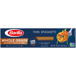Barilla Whole Grain Thin Spaghetti Pasta