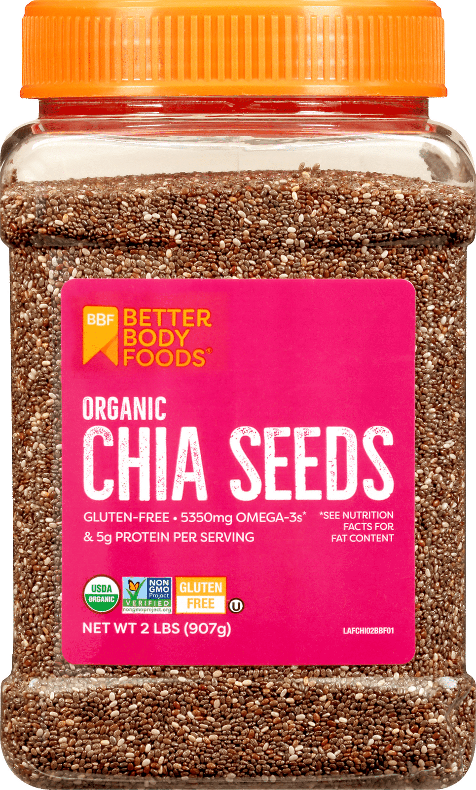 Better Body Foods Organic Chia Seeds