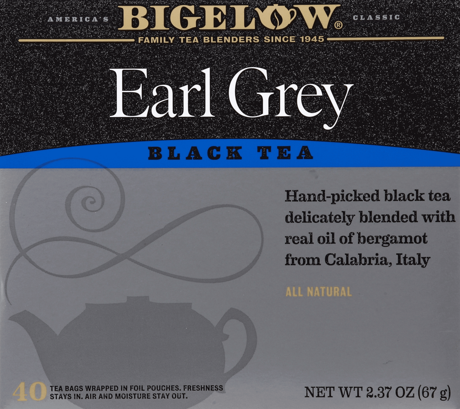 Bigelow Earl Grey Black Tea Bags