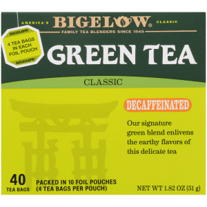 Bigelow Classic Green Tea Tea Bags Caffeine Free