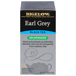 Bigelow Decaffeinated Earl Grey Black Tea