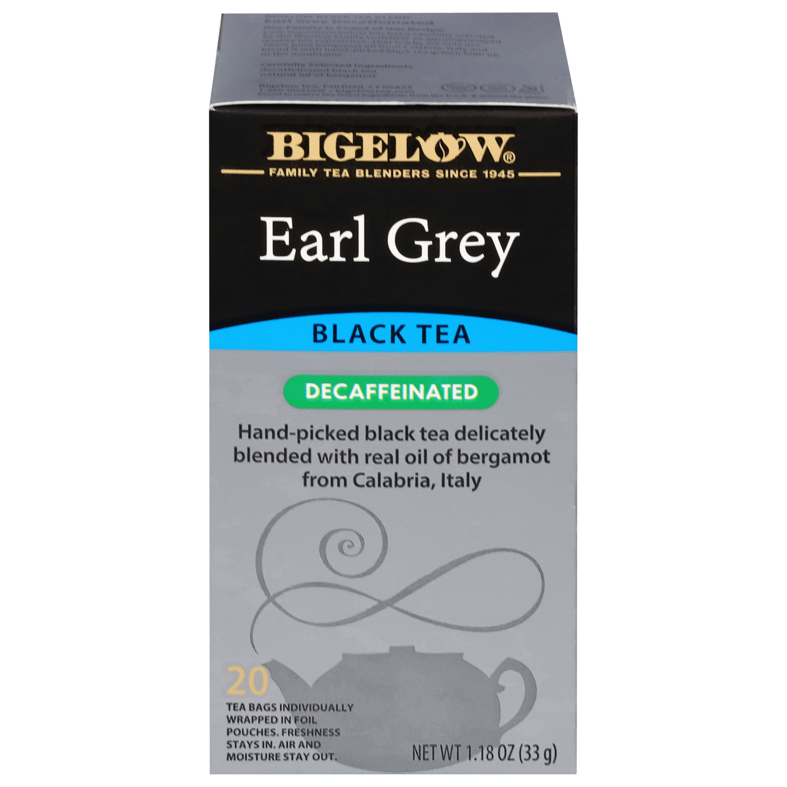 Bigelow Decaffeinated Earl Grey Black Tea