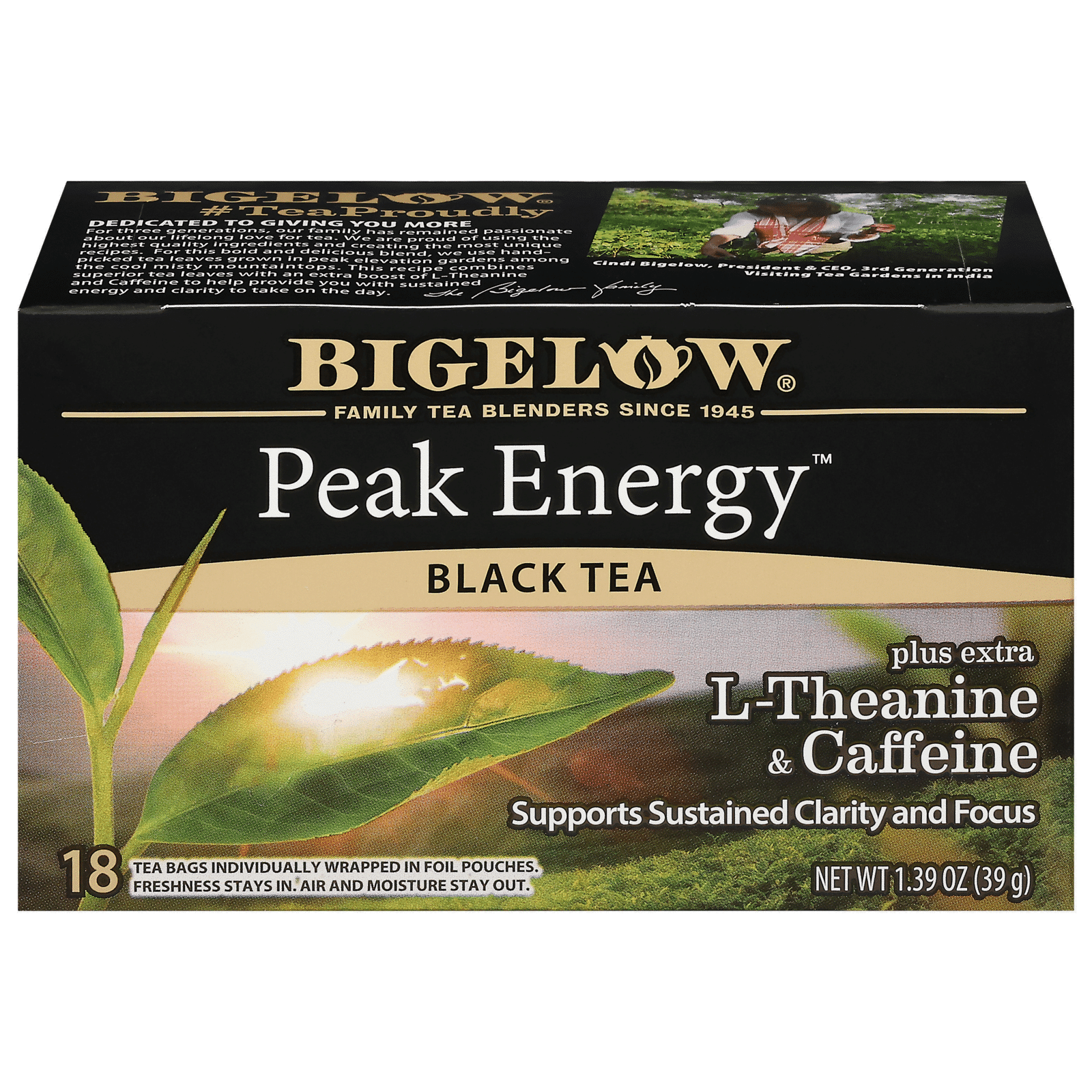 Bigelow Peak Energy Black Tea