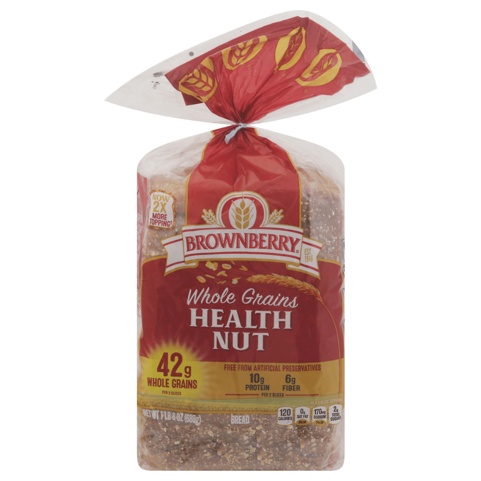Brownberry Whole Grains Health Nut Bread