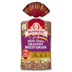 Brownberry Whole Grains Healthy Multi-Grain Bread Baked with Simple Ingredients