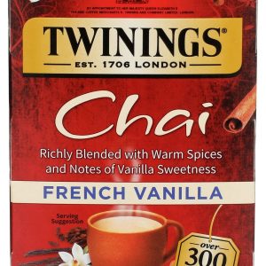 Twinings Chai French Vanilla Black Tea Bags