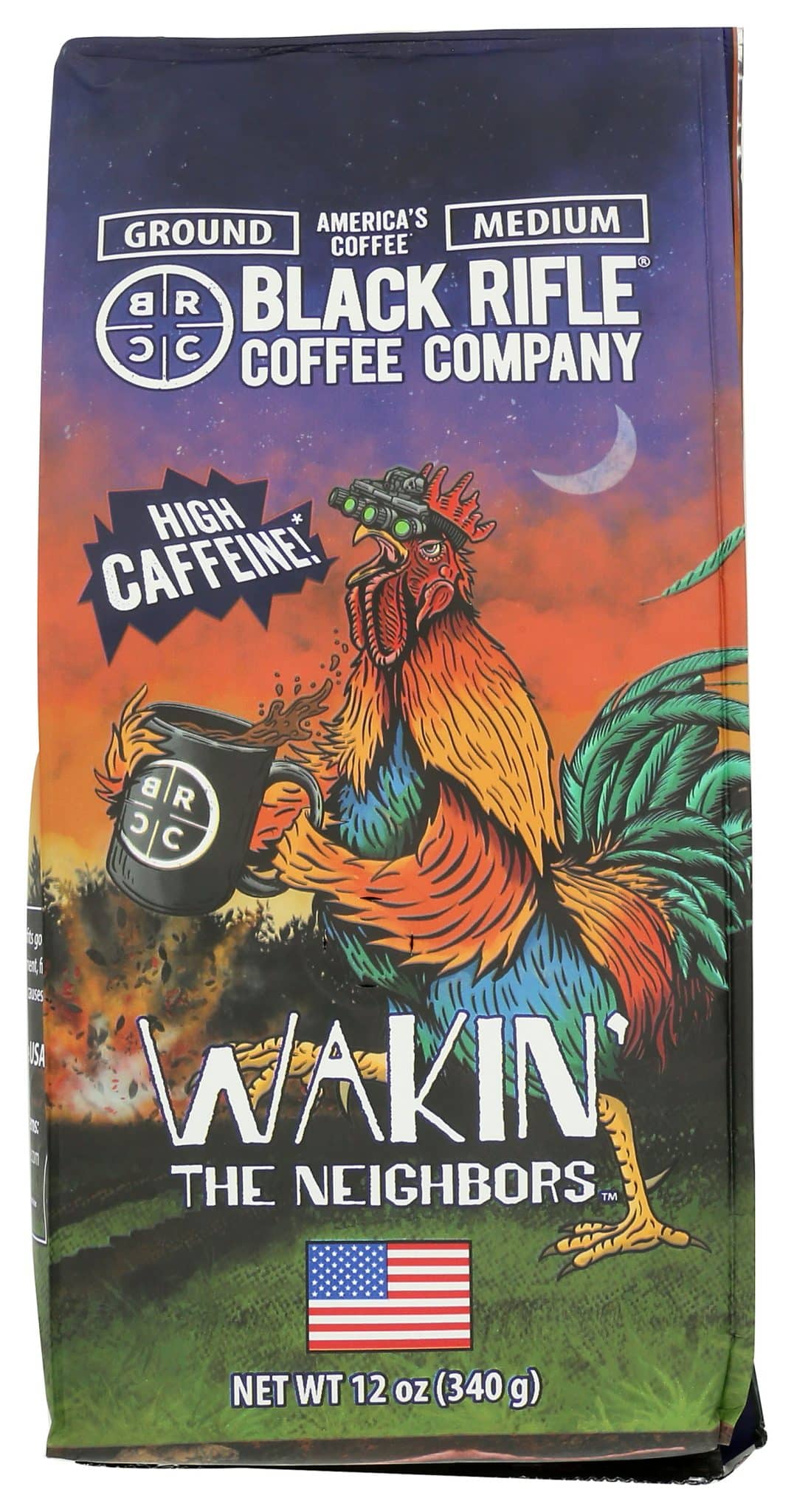 Black Rifle Coffee Company Wakin the Neighbors Medium Ground Coffee