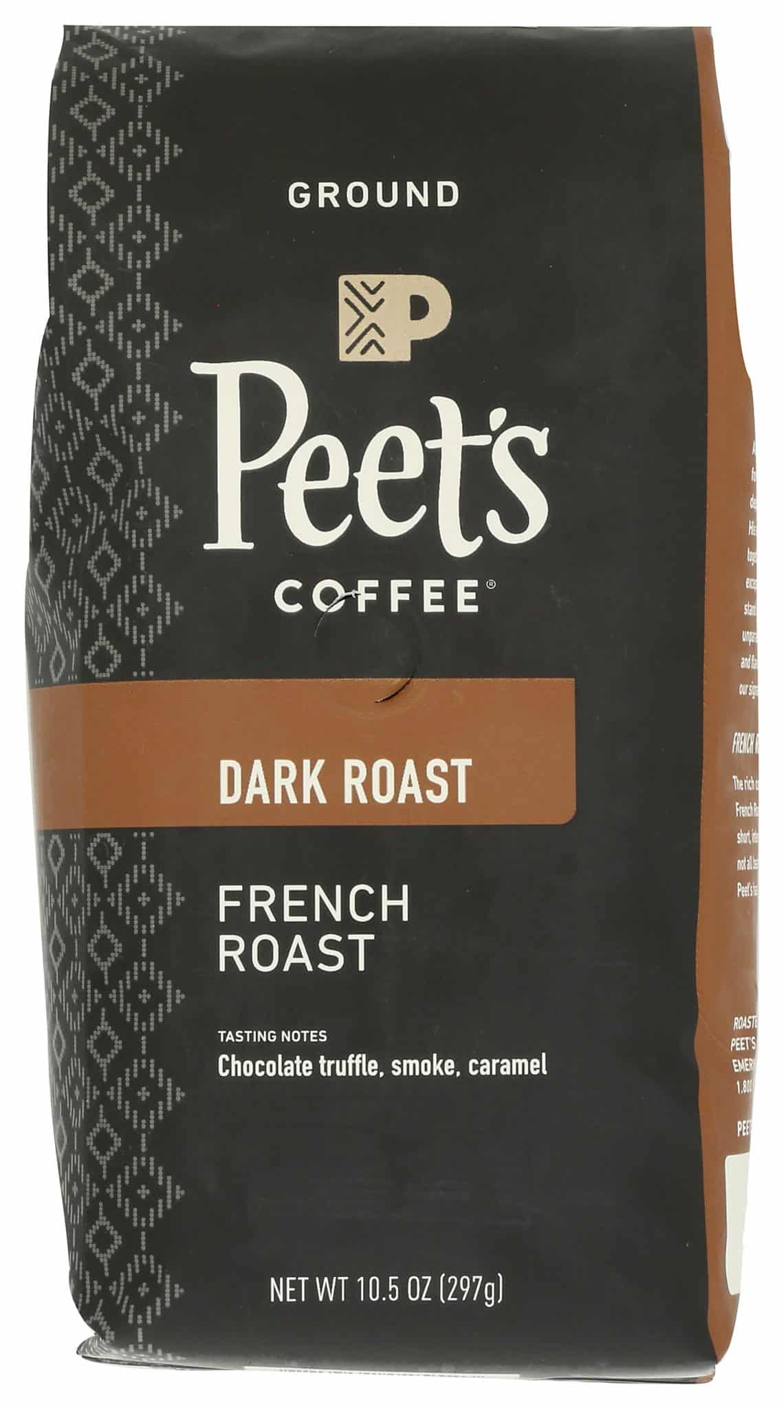 Peet's Coffee Dark Roast Ground French Roast Coffee