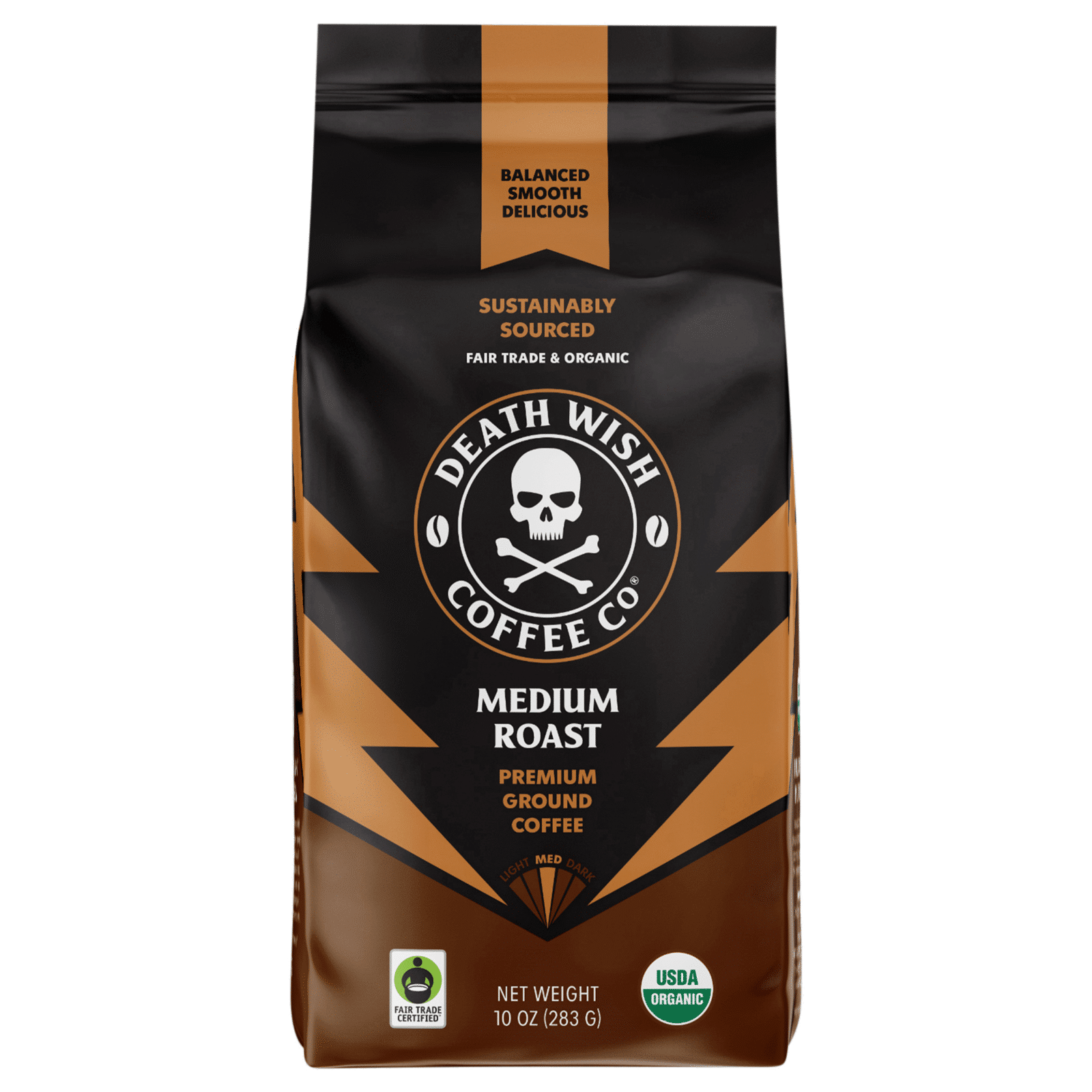Death Wish Coffee Medium Roast Ground