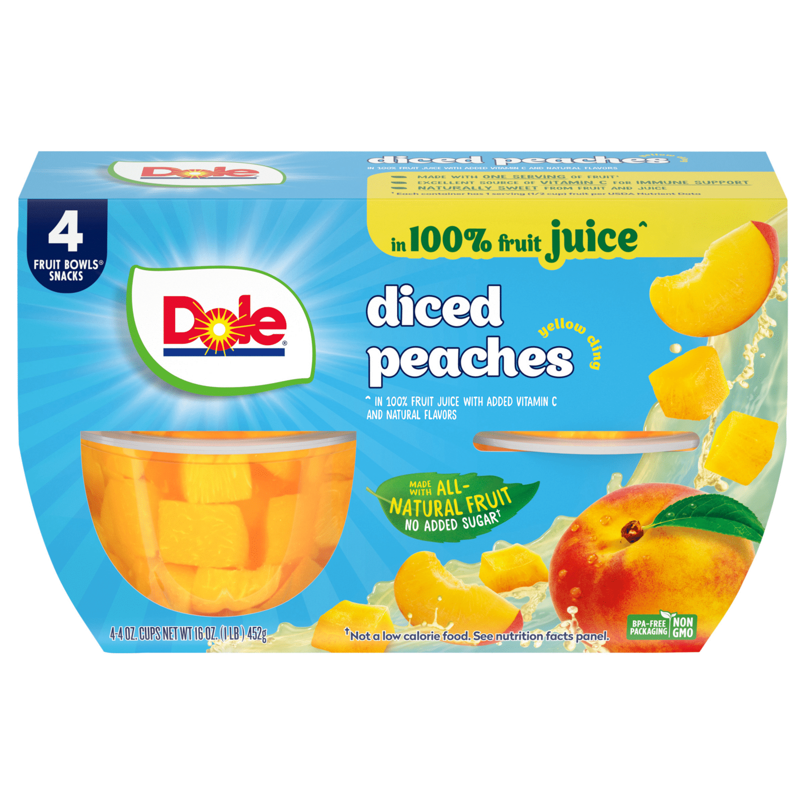 Dole Yellow Cling Sliced Peaches