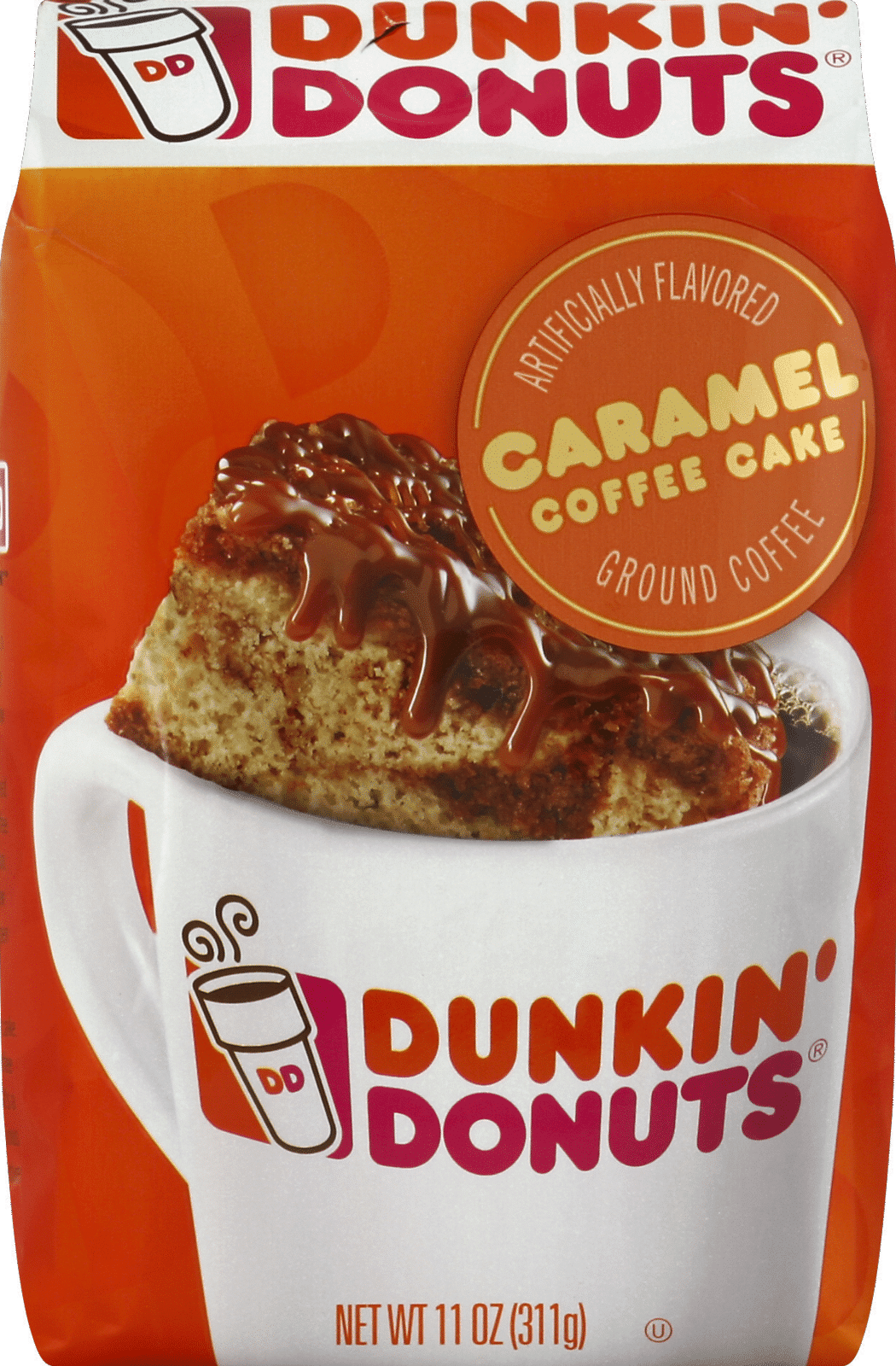 Dunkin Donuts Coffee Ground, Caramel Coffee Cake