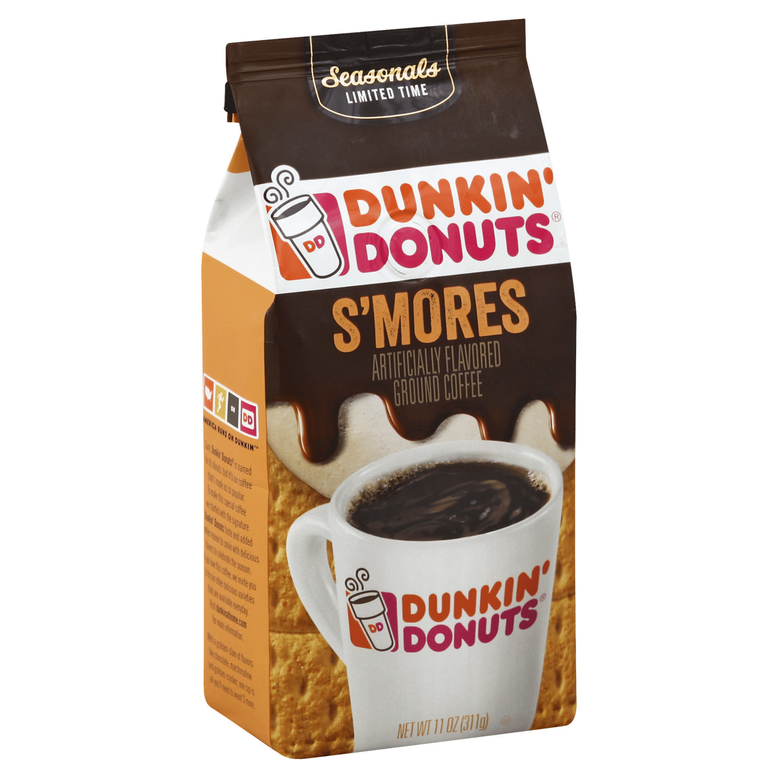 Dunkin Donuts Coffee Ground, S'Mores