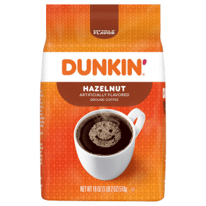 Dunkin' Ground Hazelnut Coffee