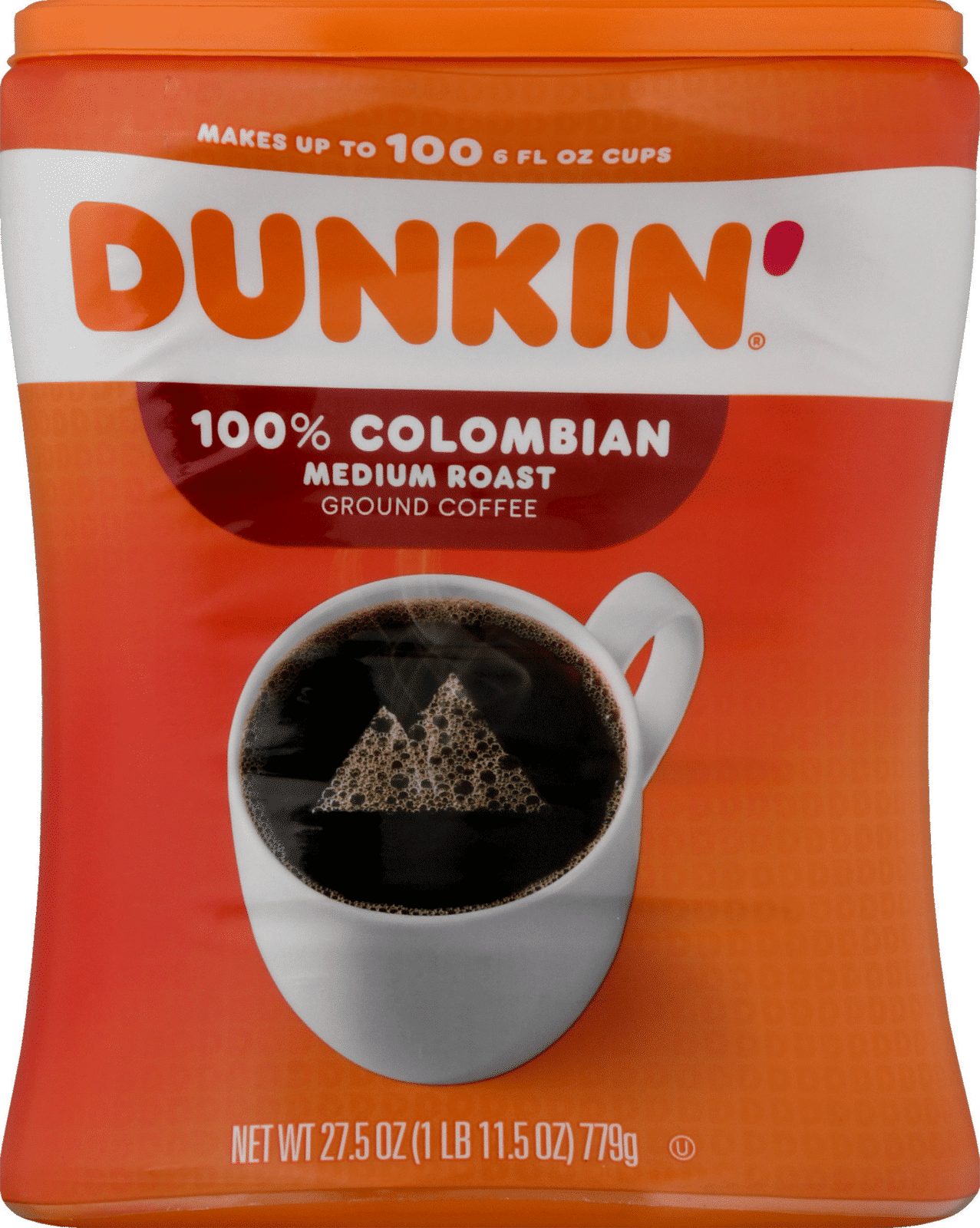 Dunkin' Medium Roast Ground 100% Colombian Coffee