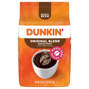 Dunkin' Original Blend Medium Roast Whole Bean Coffee
