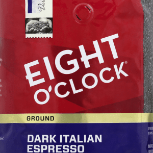 Eight O Clock Ground Dark Italian Espresso 100% Arabica Coffee