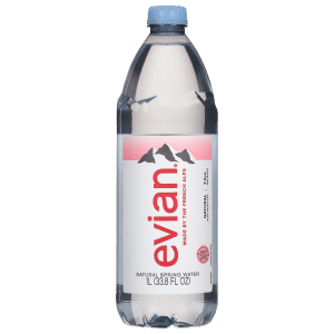 Evian Natural Spring Water