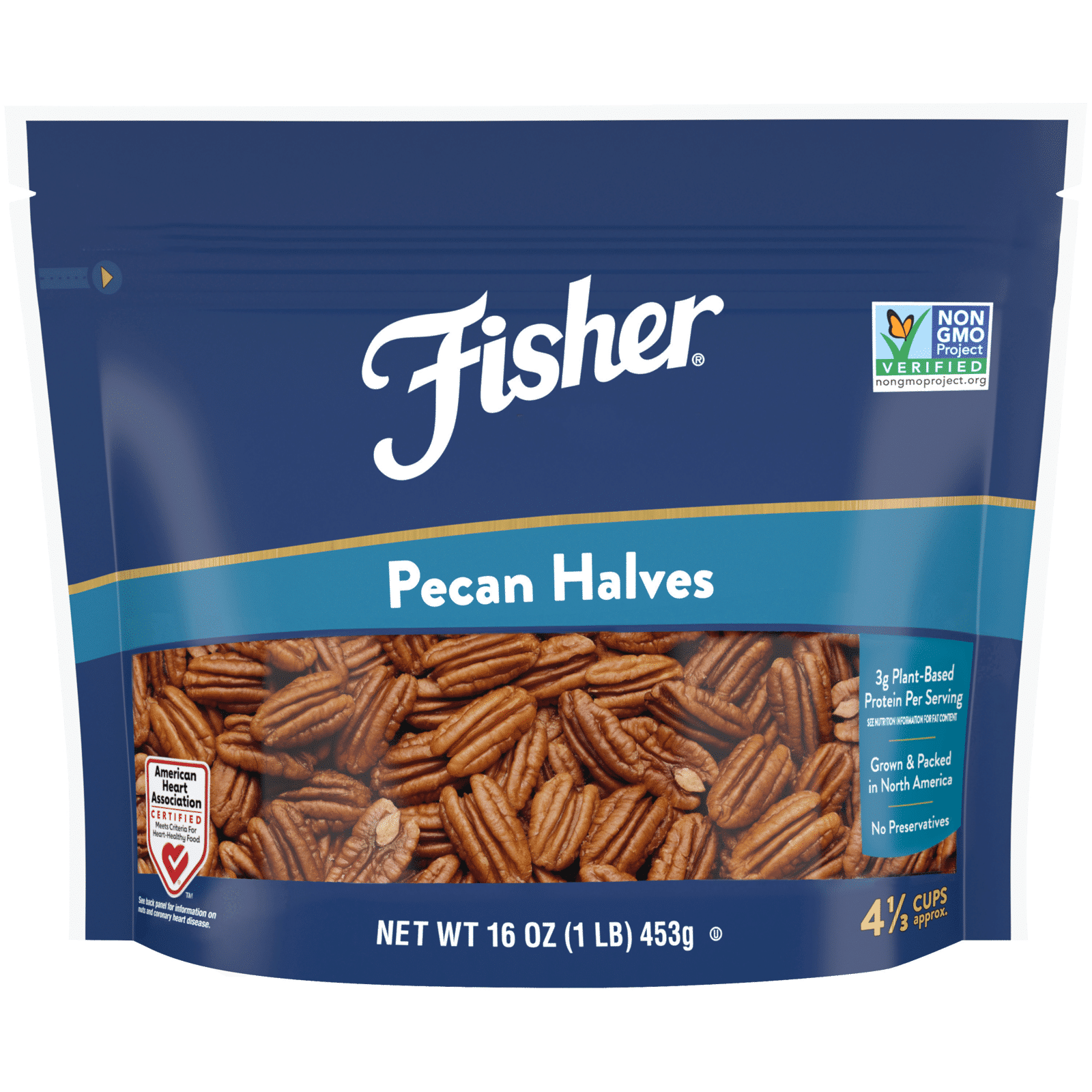 Fisher Chef's Naturals Pecan Halves
