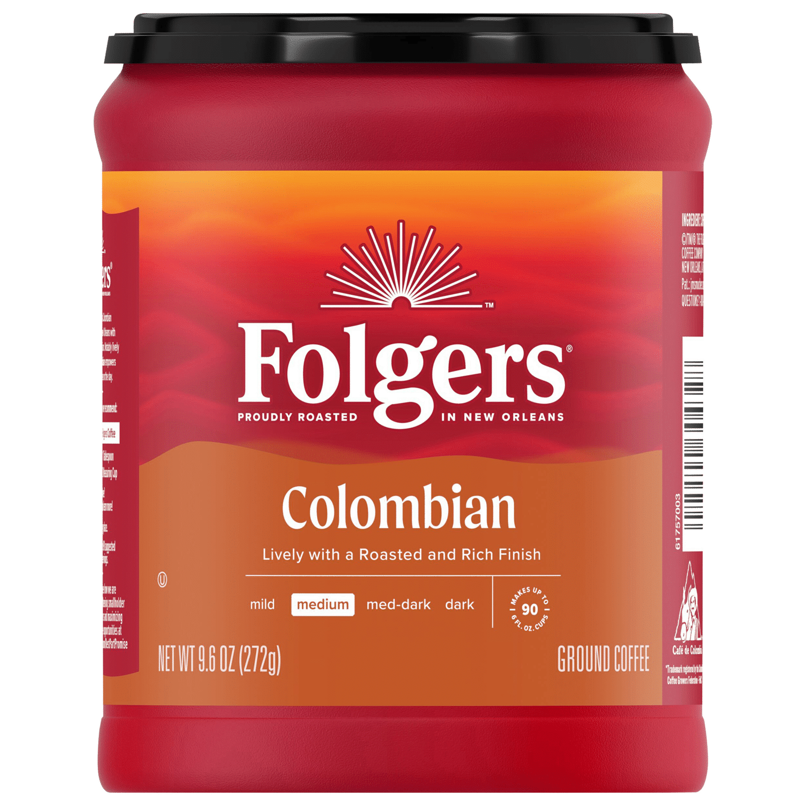 Folgers 100% Colombian Medium Roast Ground Coffee