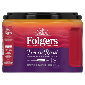 Folgers French Roast Medium Dark Roast Ground Coffee