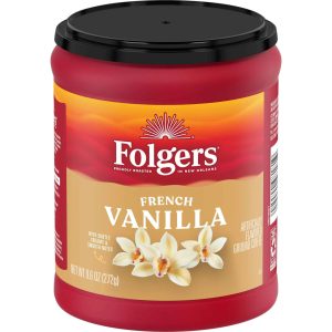 Folgers French Vanilla Artificially Flavored Ground Coffee