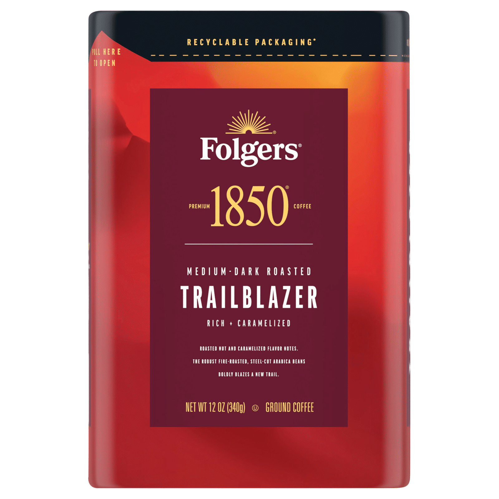 Folgers Trailblazer Medium-Dark Roasted Ground Coffee