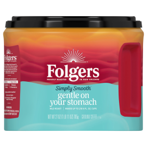 Folgers Simply Smooth Ground Coffee Mild Roast Coffee