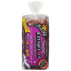 Food For Life Ezekiel 4:9 100% Sprouted Whole Grain Bread Cinnamon Raisin