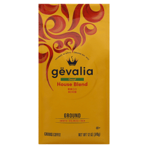 Gevalia House Blend Ground Decaf Coffee, Decaffeinated