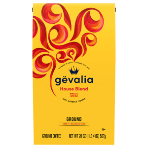 Gevalia House Blend Ground Coffee Caffeinated
