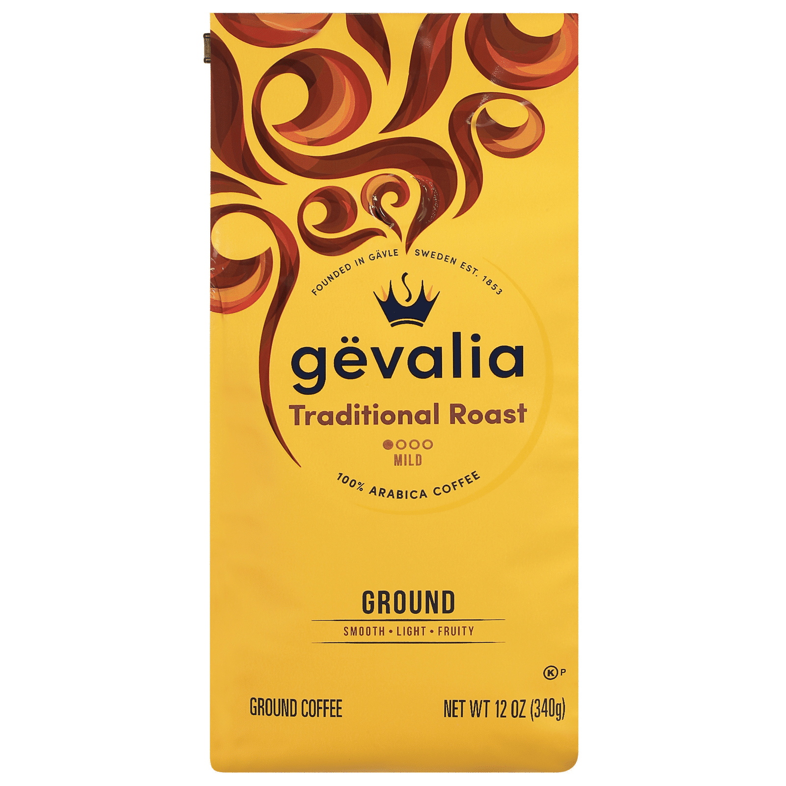 Gevalia Kaffe Ground Mild 100% Arabica Traditional Roast Coffee