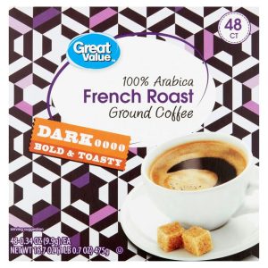 Great Value 100% Arabica French Dark Roast Ground Coffee