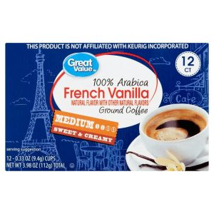 Great Value 100% Arabica French Vanilla Medium Ground Coffee