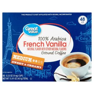 Great Value 100% Arabica French Vanilla Medium Ground Coffee