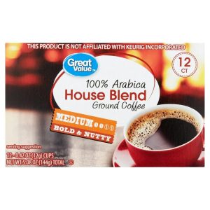 Great Value 100% Arabica House Blend Medium Ground Coffee