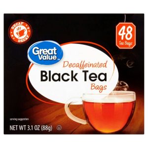 Great Value Decaffeinated Black Tea Bags