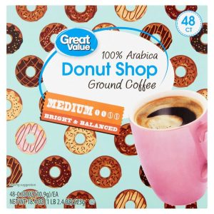 Great Value Donut Shop 100% Arabica Medium Ground Coffee