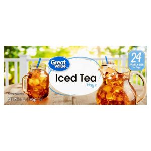 Great Value Iced Tea Bags Family Size