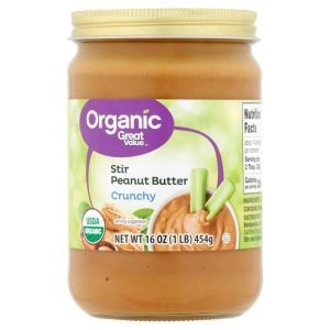 Great Value Organic Crunchy Stir Peanut Butter