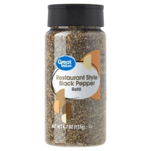 Great Value Refill Restaurant Style Black Pepper