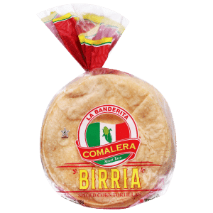 La Banderita Comalera Spiced Corn Birria Tortillas