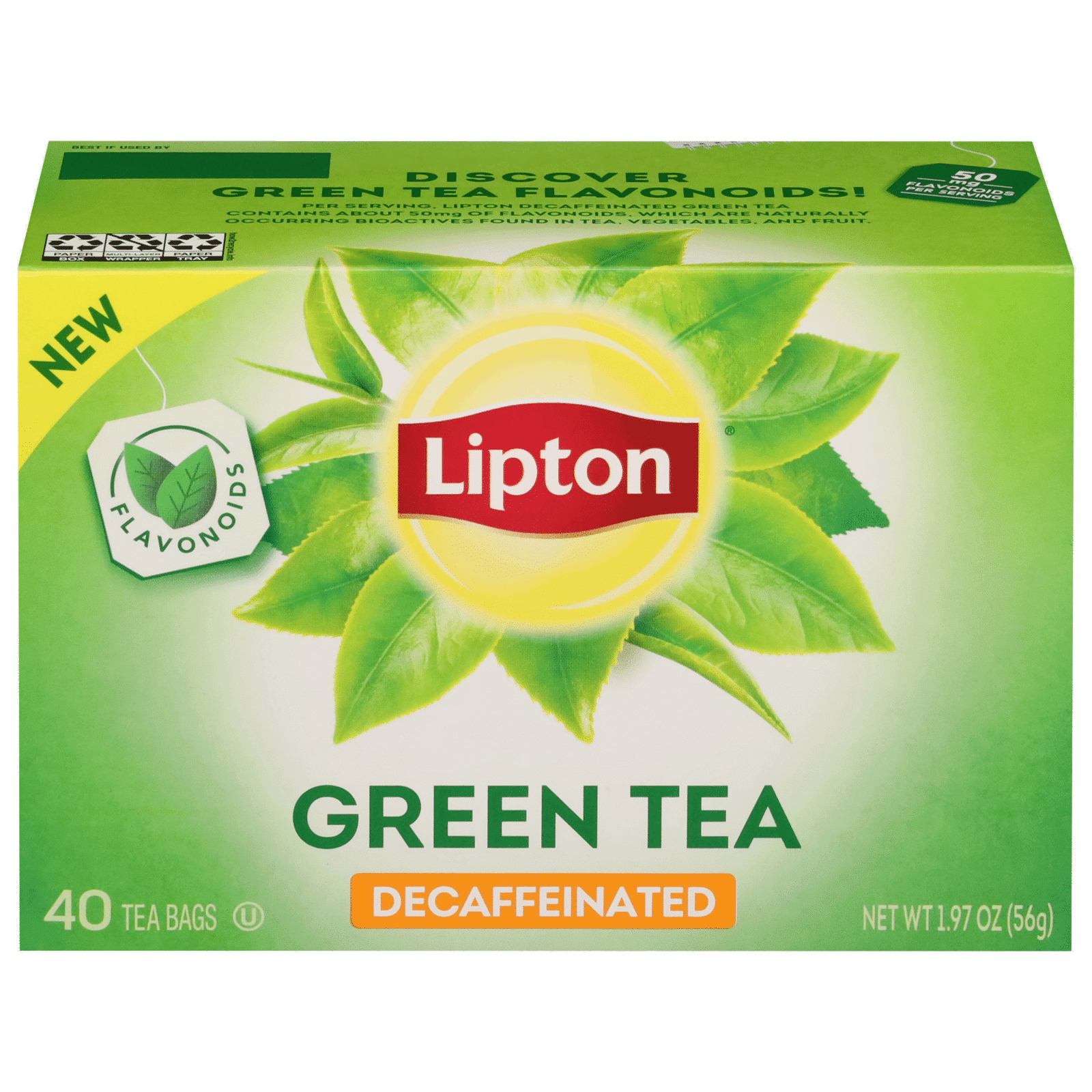 Lipton Decaffinated Green Tea Decaffinated