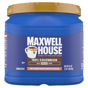Maxwell House 100% Colombian Medium Roast Ground Coffee