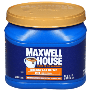 Maxwell House Breakfast Blend Light Roast Ground Coffee