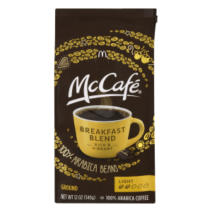 McCafe Ground 100% Arabica Coffee Light Roast Breakfast Blend